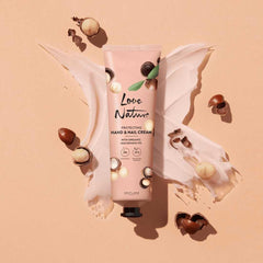 Oriflame LOVE NATURE Protecting Hand & Nail Cream with Organic Macadamia Oil - 150 ml