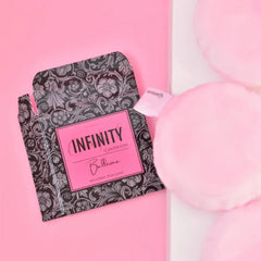 Microfiber wool pad ( سبونجة ميكروفايبر لإزالة الميكب )