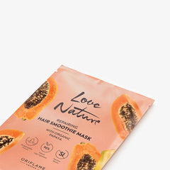 Love Nature Repairing Hair Smoothie Mask with Organic Papaya