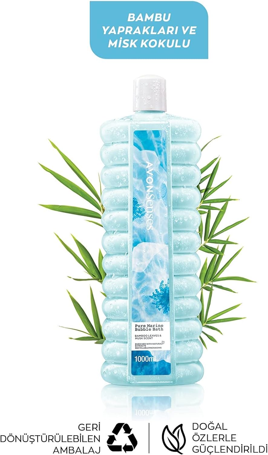Avon Senses pure marine bath foam 1000 ML
