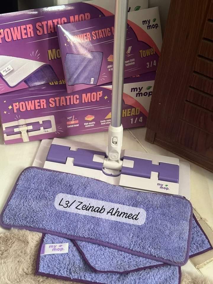 Power Static Mop Ecoway ( مساحة باور ستاتيك موب )