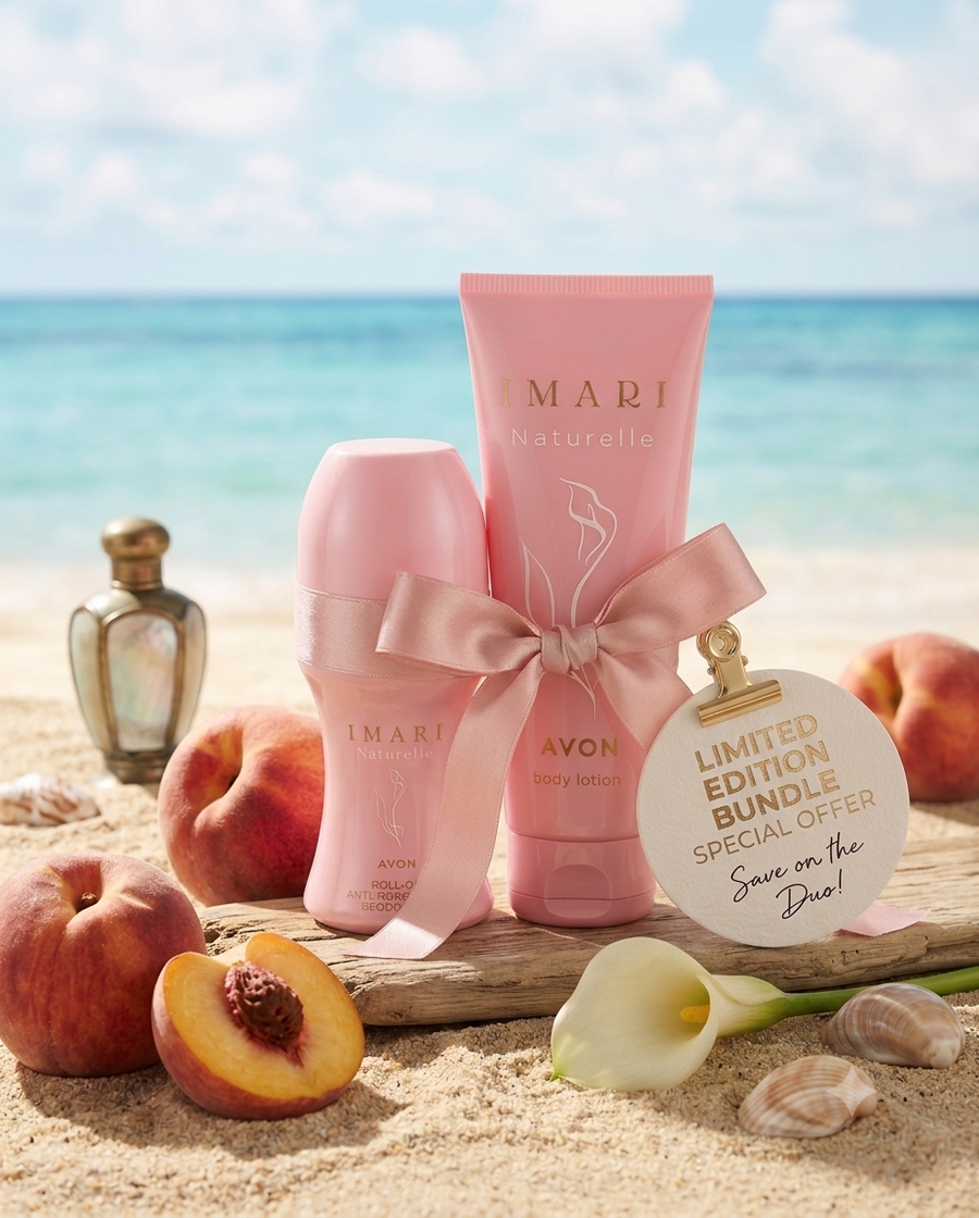 Exclusive Offer | AVON  Imari Naturelle Body Lotion + Roll-On Deodorant