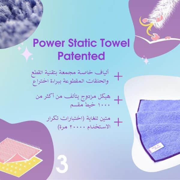 Power Static Mop Ecoway ( مساحة باور ستاتيك موب )
