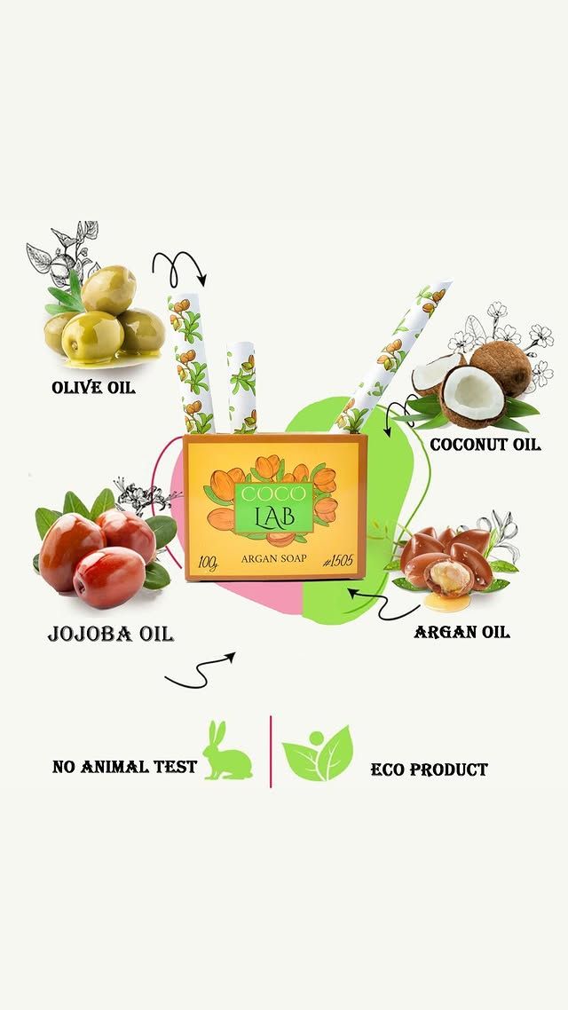 Argan Soap ( صابون الأرجان ) 100gm