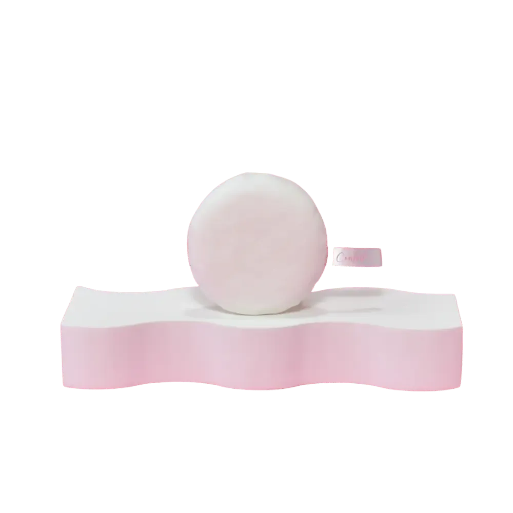 Microfiber wool pad ( سبونجة ميكروفايبر لإزالة الميكب )