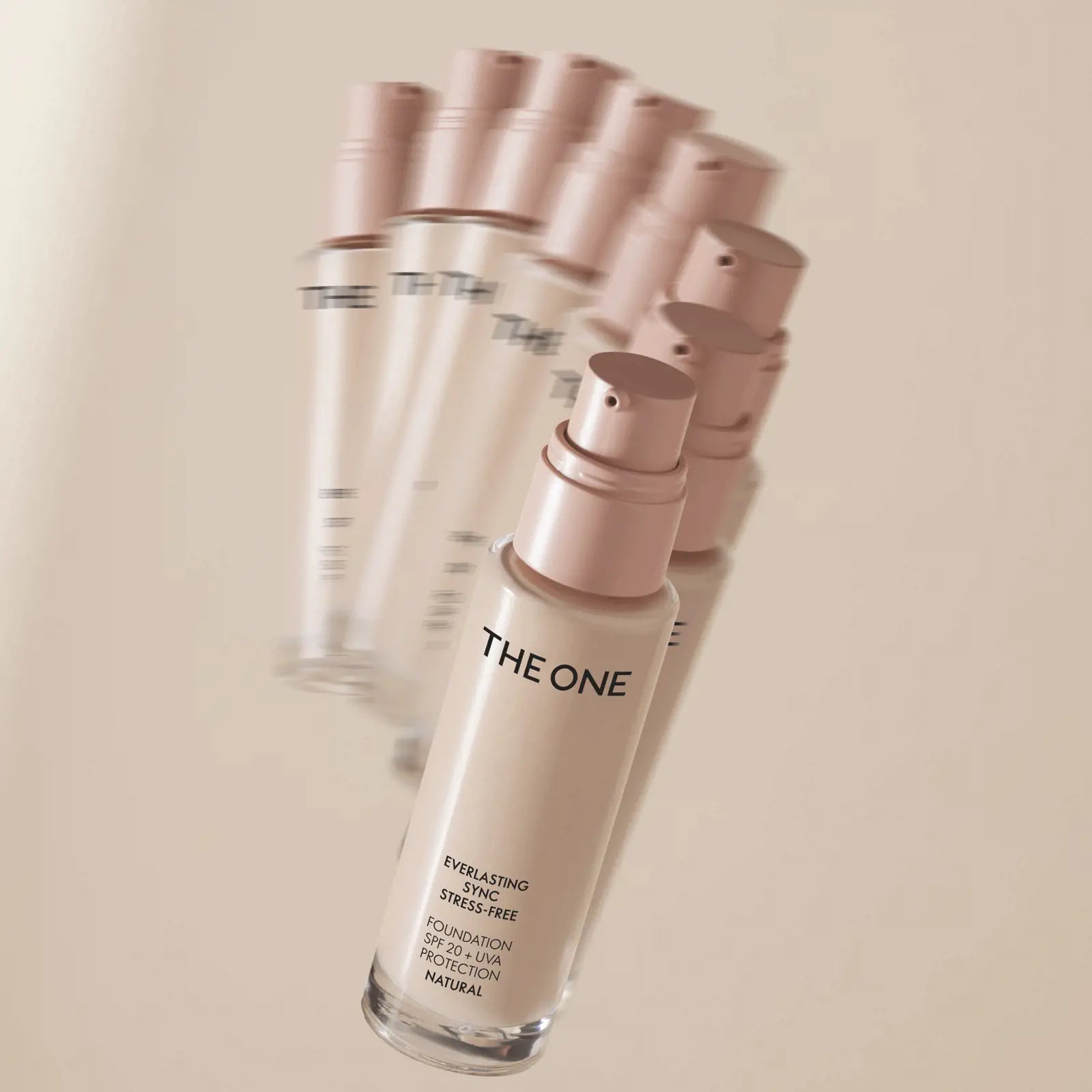 The ONE Everlasting Sync Stress-Free Foundation SPF 20 + UVA protection Natural