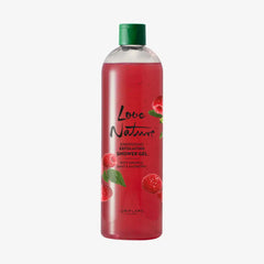 Love Nature Energising Exfoliating Shower Gel with Organic Mint & Raspberry 500 ml