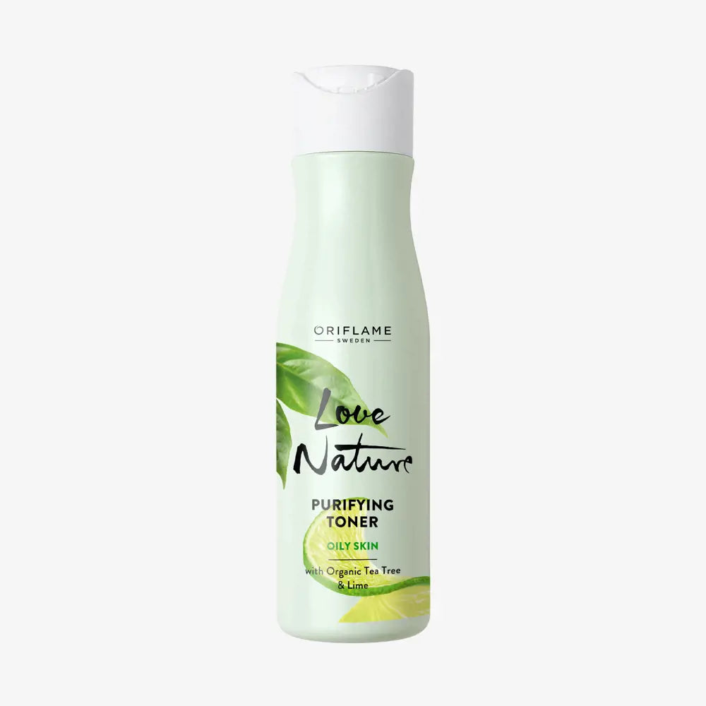 Love Nature Purifying Toner with Organic Tea Tree & Lime 150ml