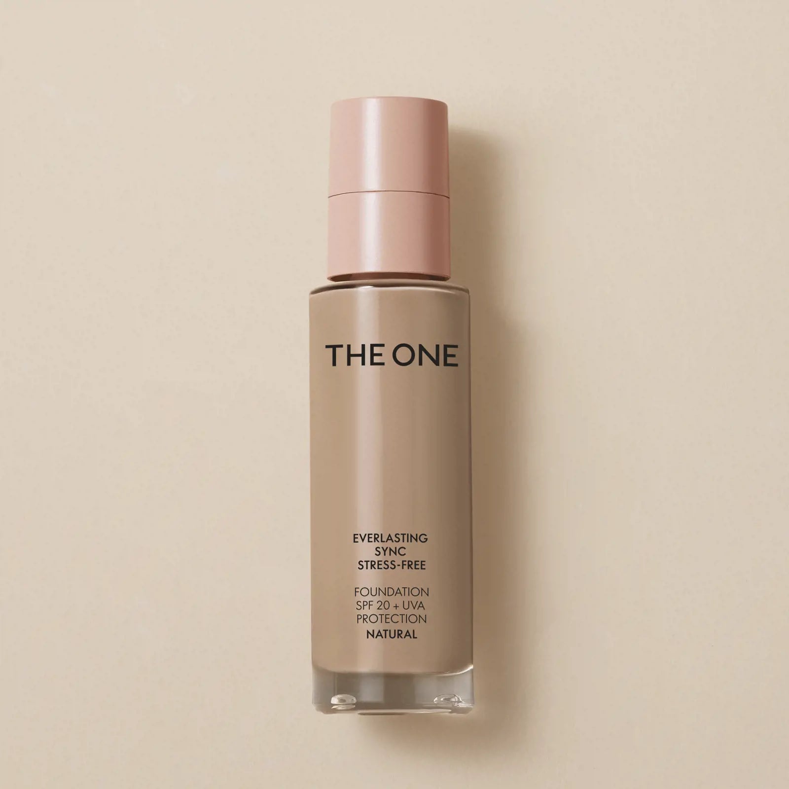 The ONE Everlasting Sync Stress-Free Foundation SPF 20 + UVA protection Natural