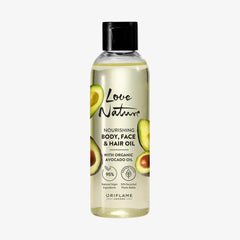 Love Nature Nourishing Body, Face & Hair Oil with organic Avocado oil  100 ML