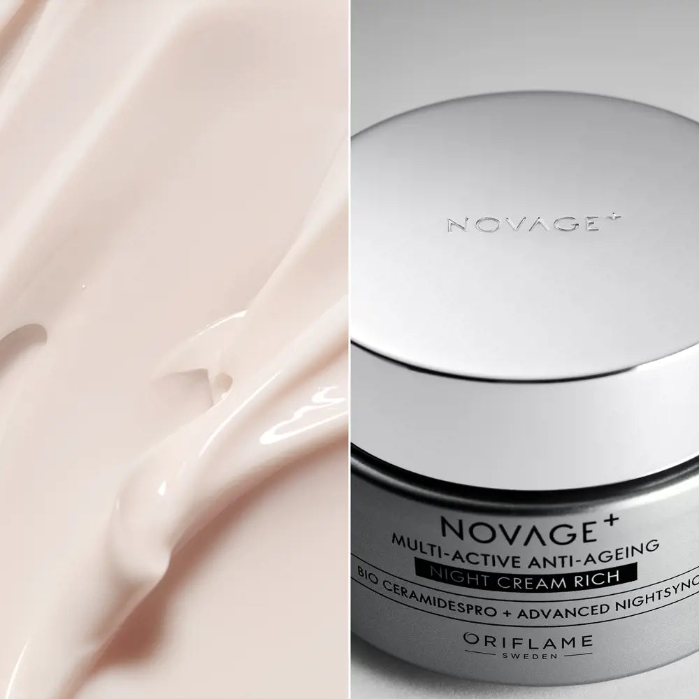 Novage+ Multi-Active Anti-Ageing Night Cream Rich 50 ml