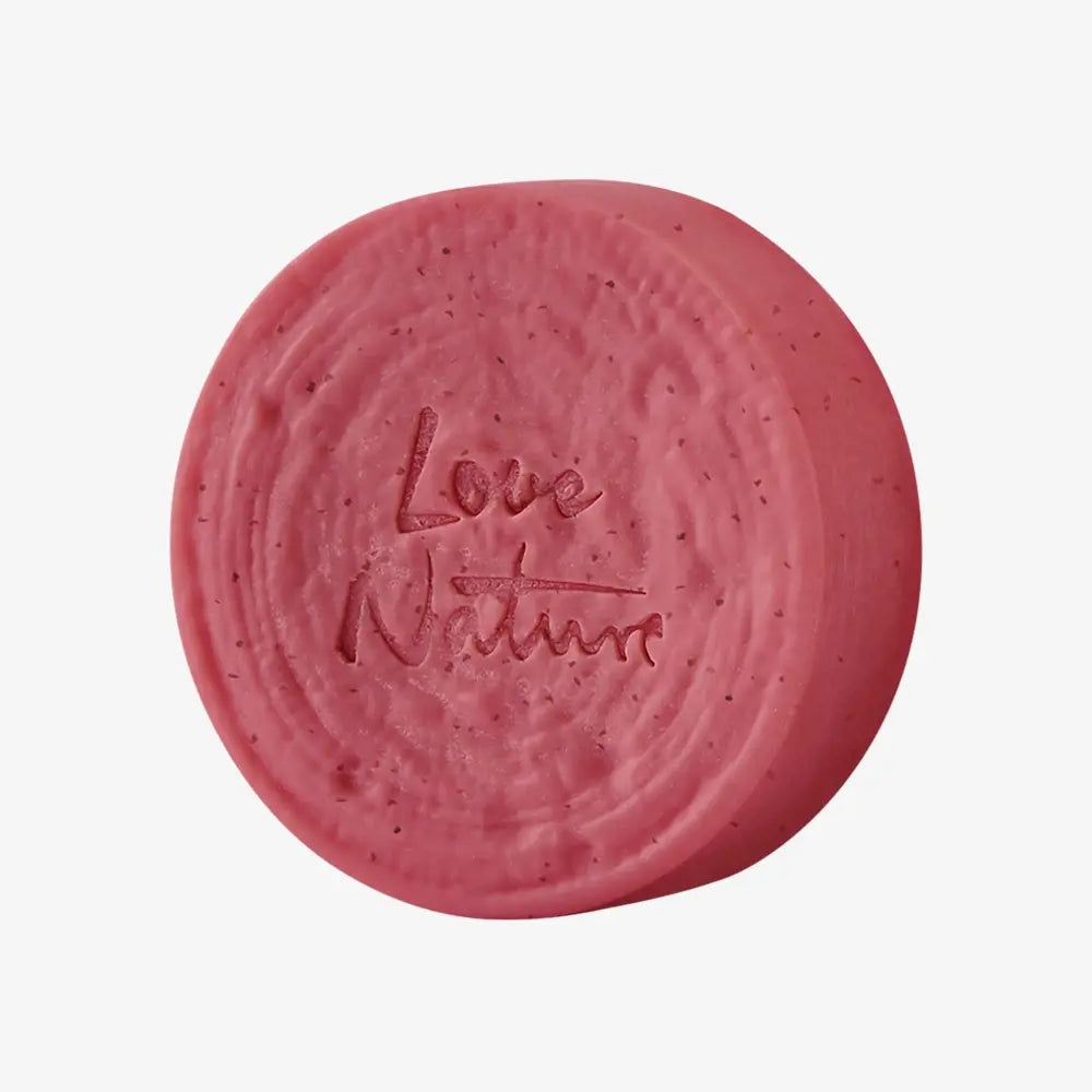 Love Nature Energising Exfoliating Soap Bar with Organic Mint & Raspberry 75 g