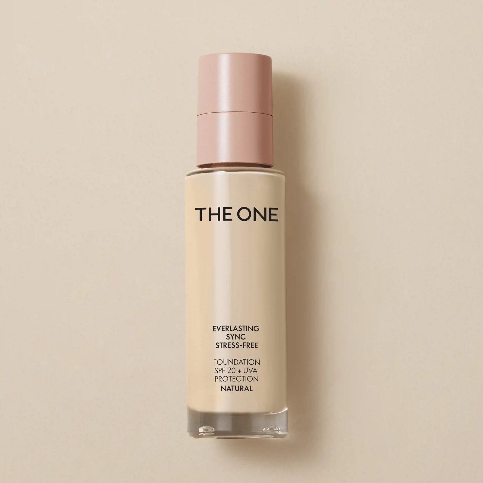 The ONE Everlasting Sync Stress-Free Foundation SPF 20 + UVA protection Natural